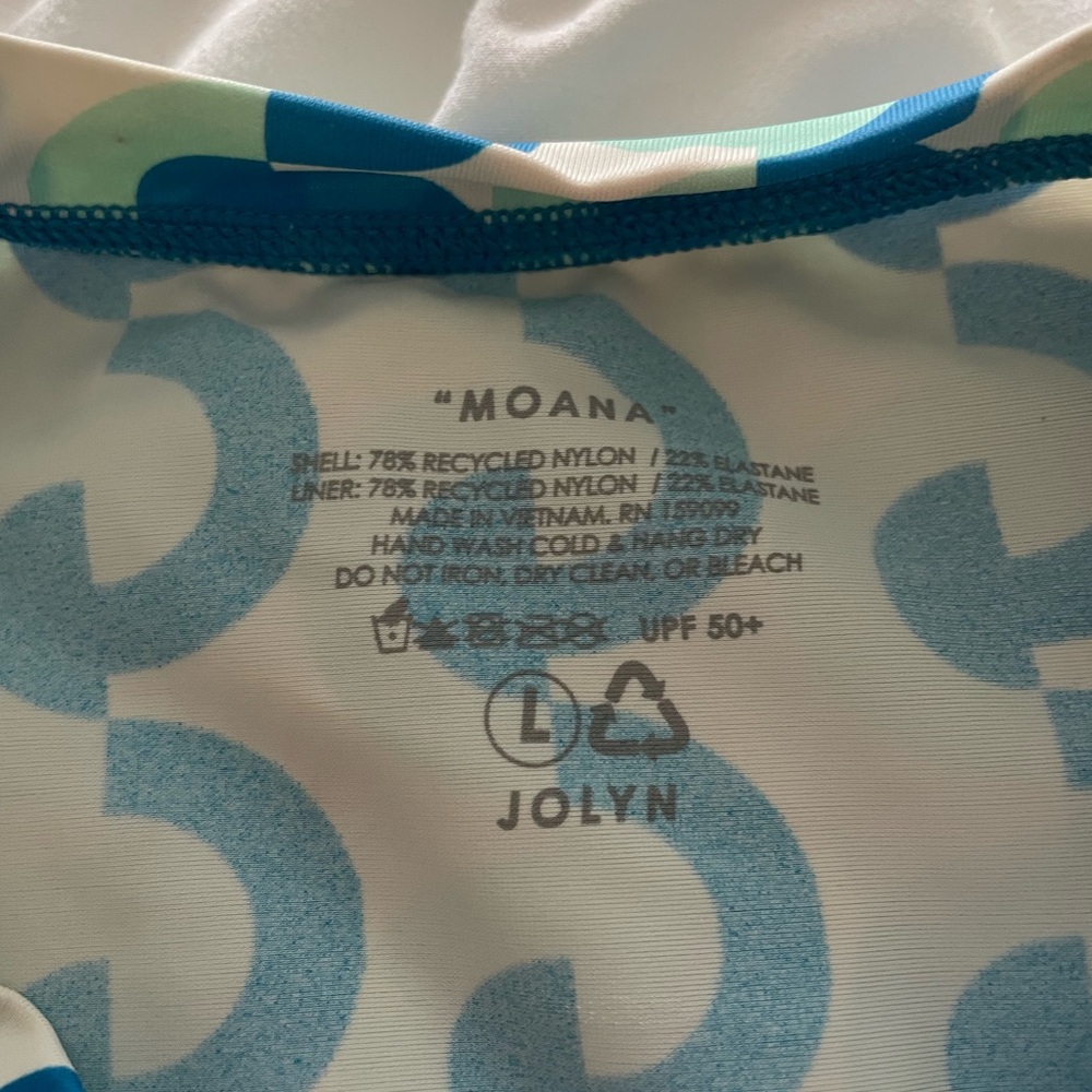 Jolyn Moana Cropped Rashguard (Size L) - Picture 3 of 3